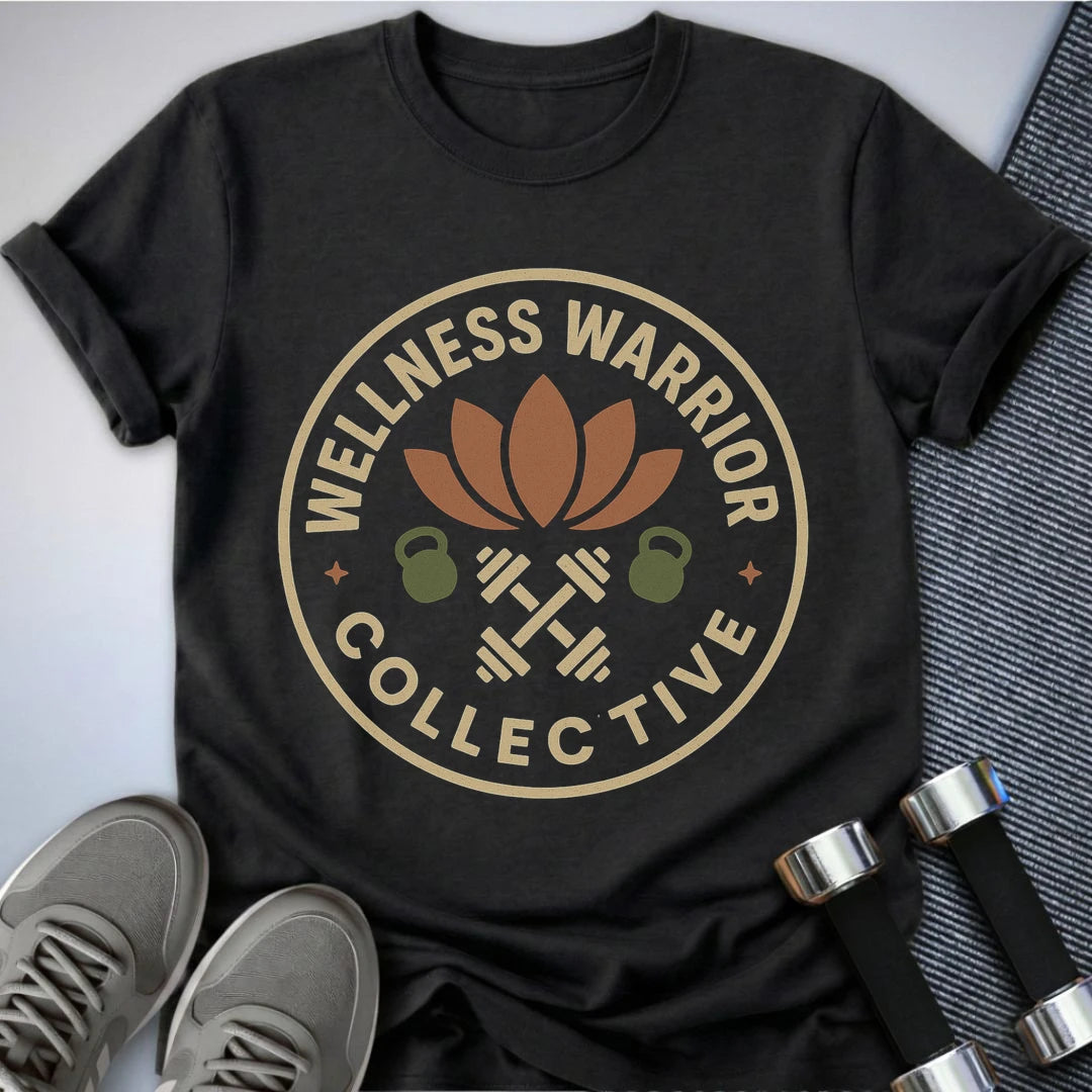 Printify T-Shirt Dark Grey Heather / S Wellness Warrior Collective T-Shirt