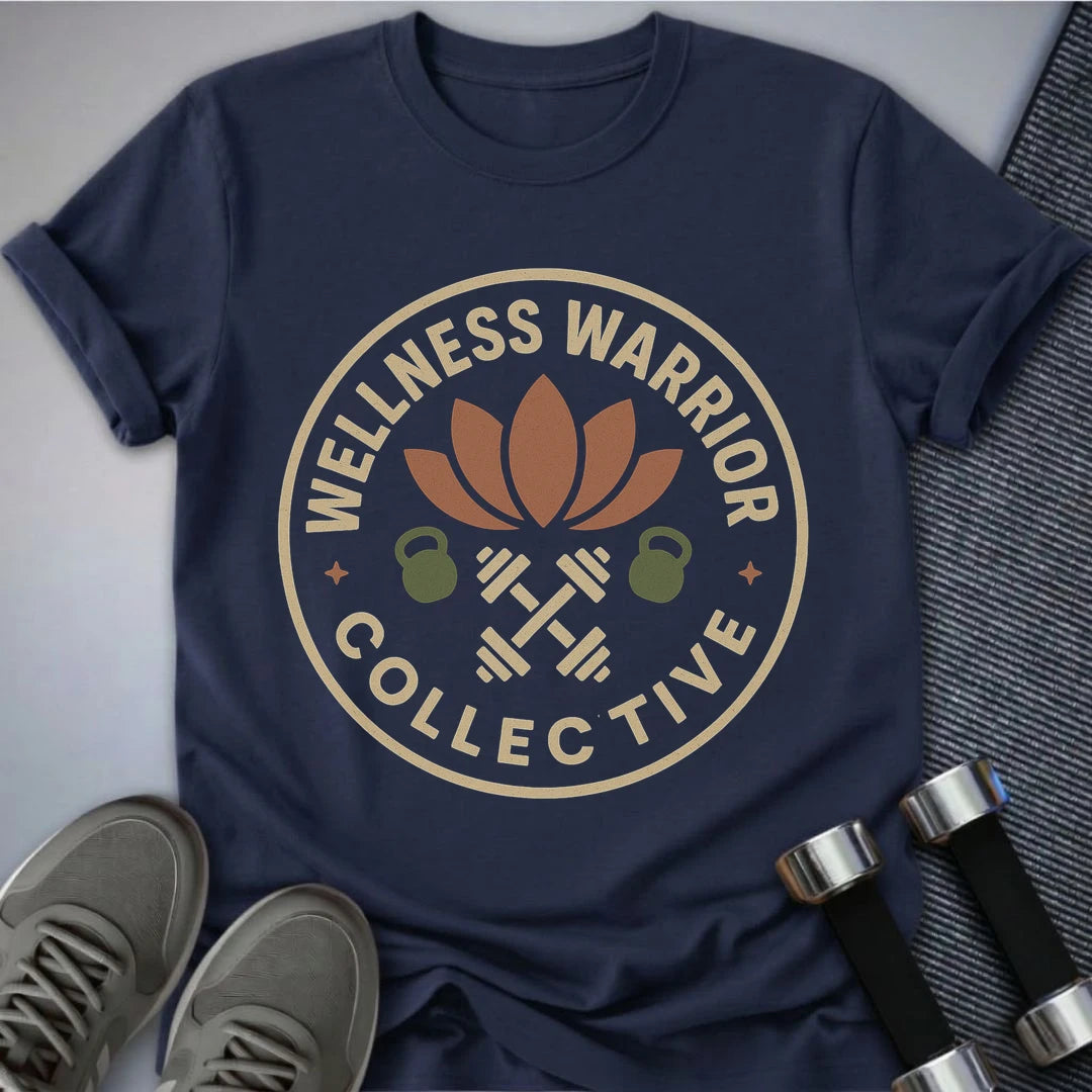 Printify T-Shirt Navy / S Wellness Warrior Collective T-Shirt