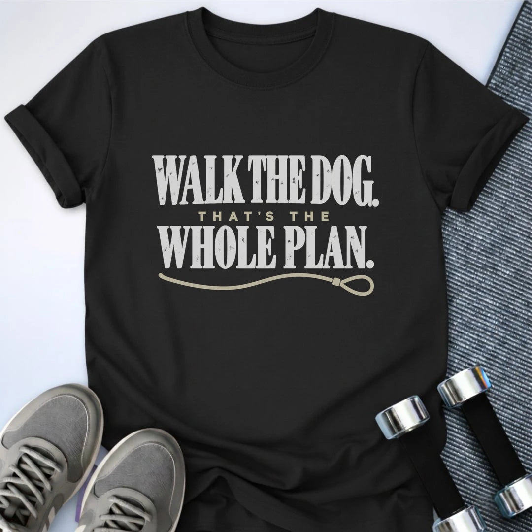 Printify T-Shirt Black / S Whole Plan T-Shirt